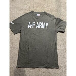 Vintage‎ A-F Army Double Sided T Shirt SIZE SMALL Murina Tag 90s